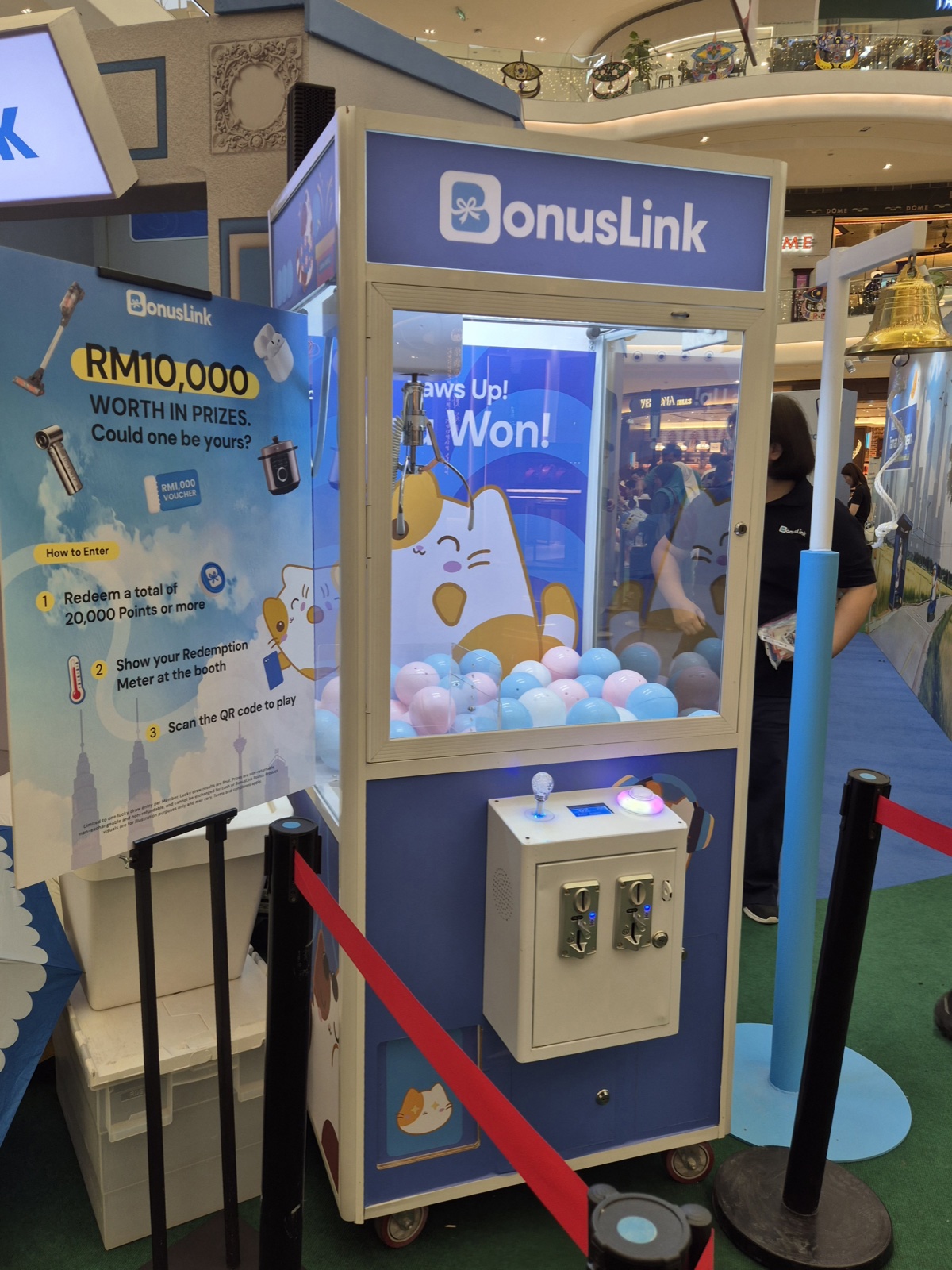 Claw Machine rental in Malaysia